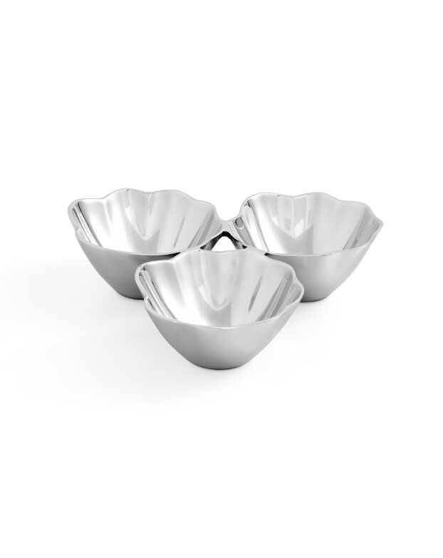 Sophie Conran Floret Alloy 3 Part Condiment Tray